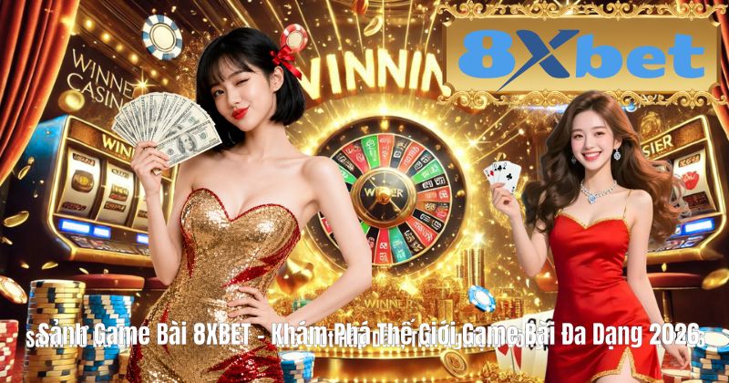 Sảnh Game Bài 8XBET – Khám Phá Thế Giới Game Bài Đa Dạng 2026